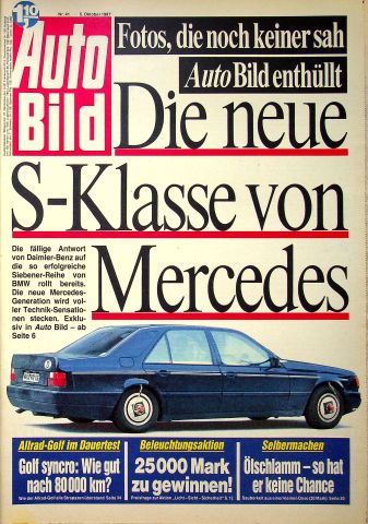 Auto Bild 41/1987