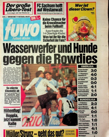 Fuwo Fussballwoche 41/1990