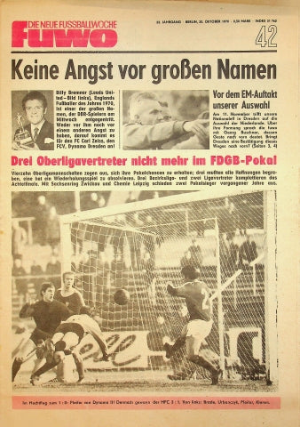 Fuwo Fussballwoche 42/1970