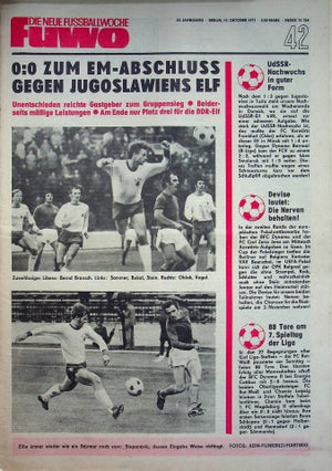 Fuwo Fussballwoche 42/1971