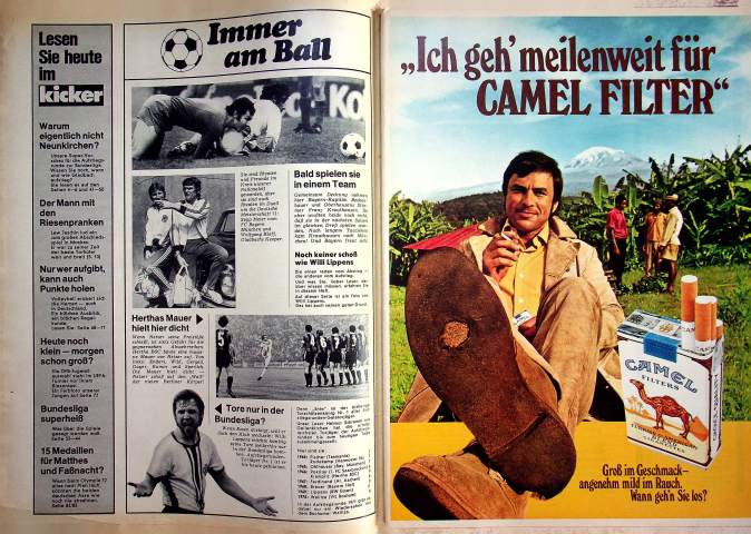 Inhaltsverzeichnis Kicker 42/1971