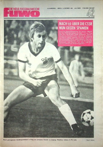 Fuwo Fussballwoche 42/1980
