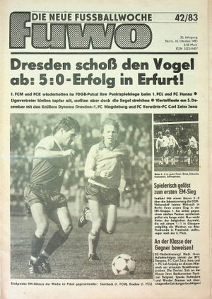 Fuwo Fussballwoche 42/1983