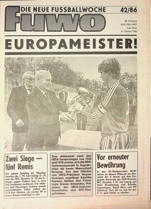 Fuwo Fussballwoche 42/1986