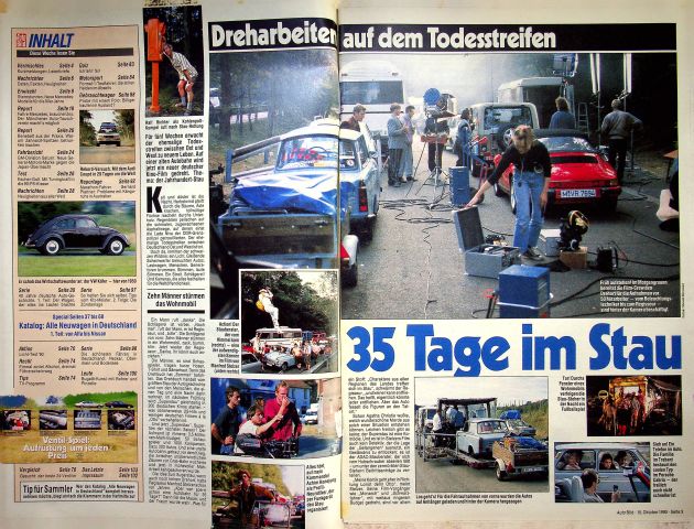 Inhaltsverzeichnis Auto Bild 42/1990