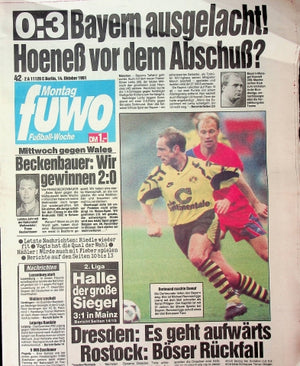 Fuwo Fussballwoche 42/1991