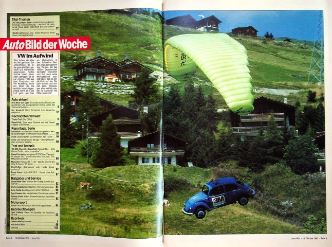 Inhaltsverzeichnis Auto Bild 42/1993