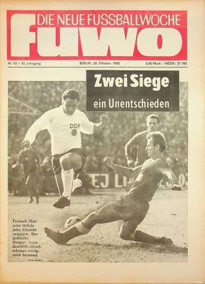 Fuwo Fussballwoche 43/1968