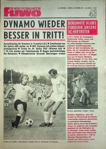 Fuwo Fussballwoche 43/1974