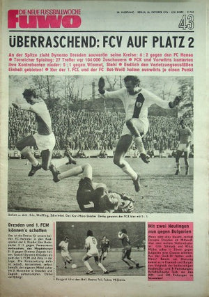 Fuwo Fussballwoche 43/1976