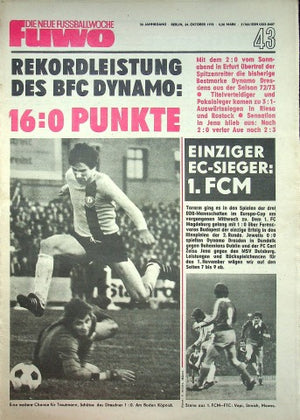 Fuwo Fussballwoche 43/1978