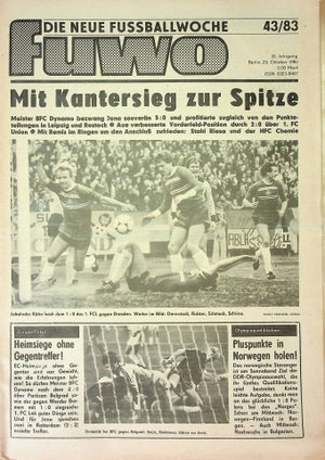 Fuwo Fussballwoche 43/1983