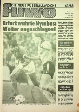 Fuwo Fussballwoche 43/1985