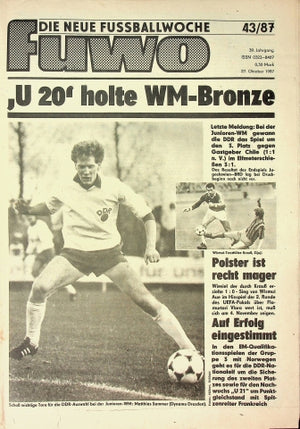 Fuwo Fussballwoche 43/1987