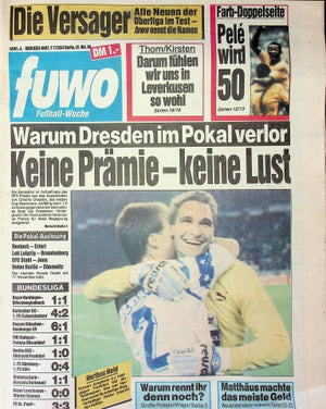Fuwo Fussballwoche 43/1990
