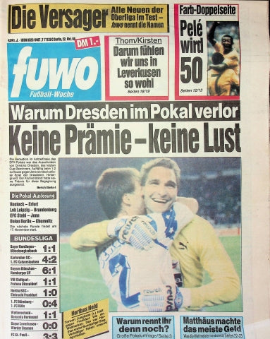 Fuwo Fussballwoche 43/1990