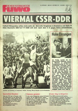 Fuwo Fussballwoche 44/1972