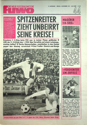 Fuwo Fussballwoche 44/1975
