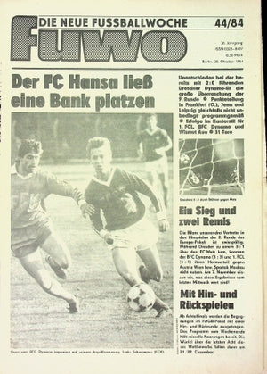 Fuwo Fussballwoche 44/1984