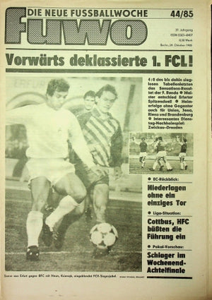 Fuwo Fussballwoche 44/1985