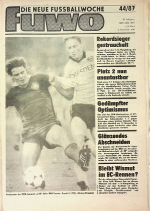 Fuwo Fussballwoche 44/1987