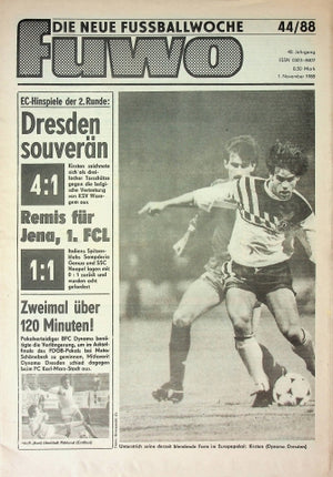 Fuwo Fussballwoche 44/1988