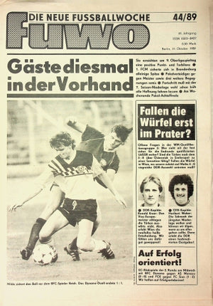 Fuwo Fussballwoche 44/1989
