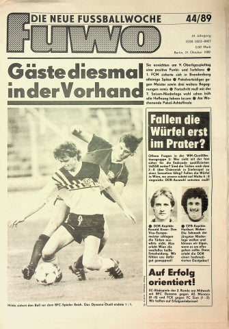 Fuwo Fussballwoche 44/1989