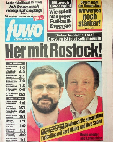 Fuwo Fussballwoche 44/1990
