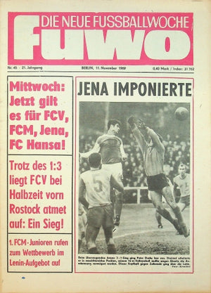 Fuwo Fussballwoche 45/1969