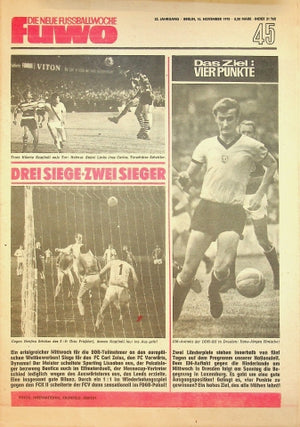 Fuwo Fussballwoche 45/1970