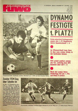 Fuwo Fussballwoche 45/1977