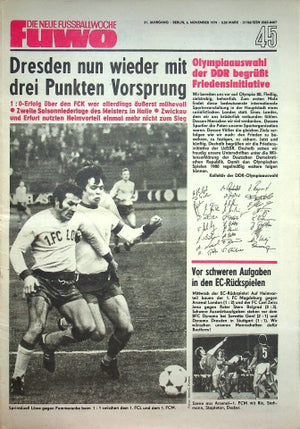 Fuwo Fussballwoche 45/1979