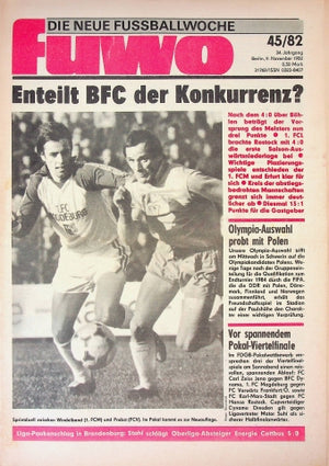 Fuwo Fussballwoche 45/1982