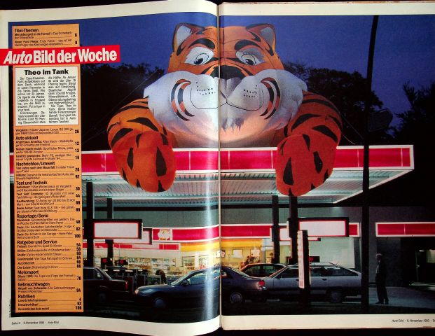 Inhaltsverzeichnis Auto Bild 45/1993