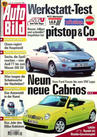 Auto Bild 45/1998