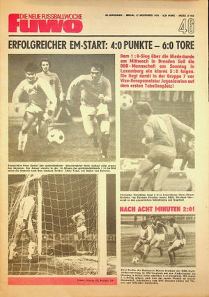 Fuwo Fussballwoche 46/1970