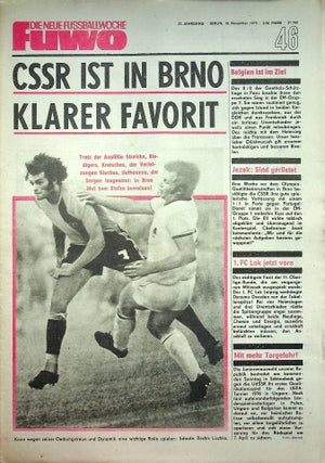 Fuwo Fussballwoche 46/1975