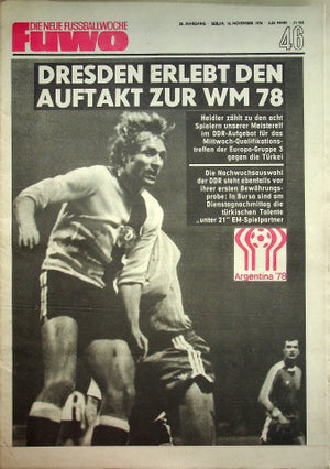 Fuwo Fussballwoche 46/1976