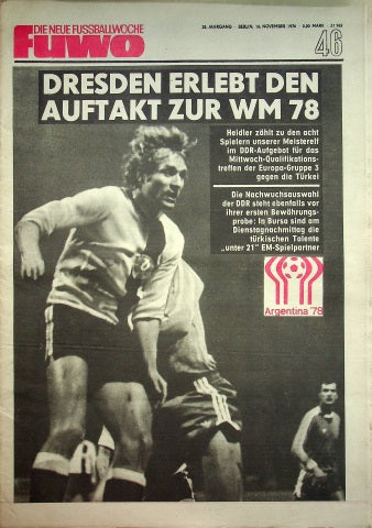 Fuwo Fussballwoche 46/1976