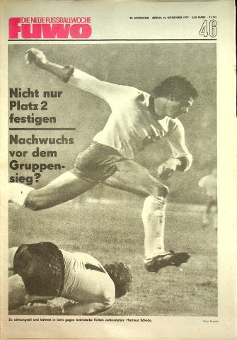 Fuwo Fussballwoche 46/1977