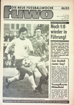Fuwo Fussballwoche 46/1983
