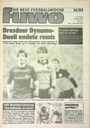 Fuwo Fussballwoche 46/1984