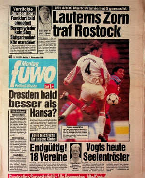 Fuwo Fussballwoche 46/1991
