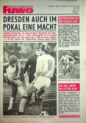 Fuwo Fussballwoche 47/1976