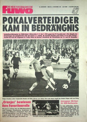 Fuwo Fussballwoche 47/1978