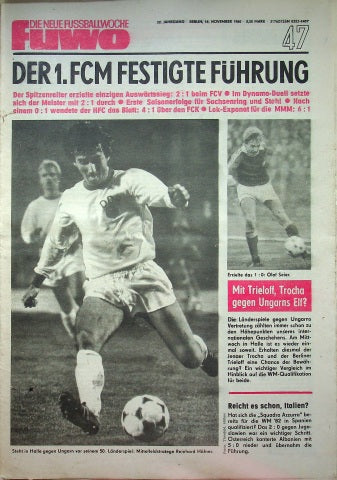 Fuwo Fussballwoche 47/1980