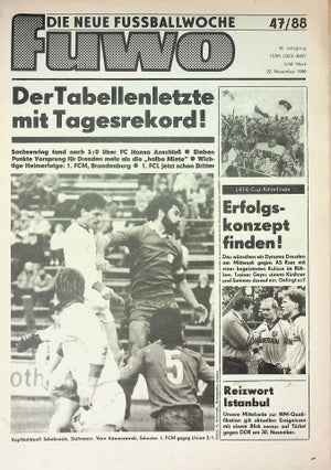 Fuwo Fussballwoche 47/1988