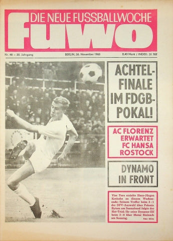 Fuwo Fussballwoche 48/1968