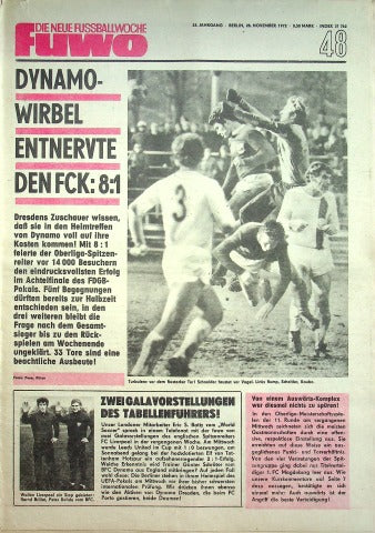 Fuwo Fussballwoche 48/1972